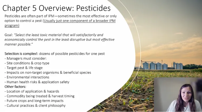 Student slide: Chapter 5 overview of pesticides